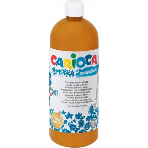 Farba CARIOCA TEMPERA 1000ml brąz jasny 170-1867 Farba CARIOCA TEMPERA 1000ml brąz jasny 170-1867