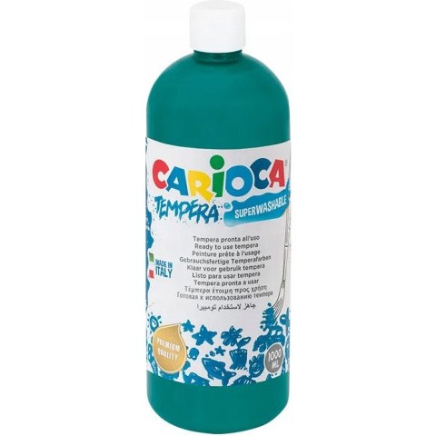 Farba CARIOCA TEMPERA 1000ml zielony morski (ko03/14) 170-1451 Farba CARIOCA TEMPERA 1000ml zielony morski (ko03/14) 170-1451