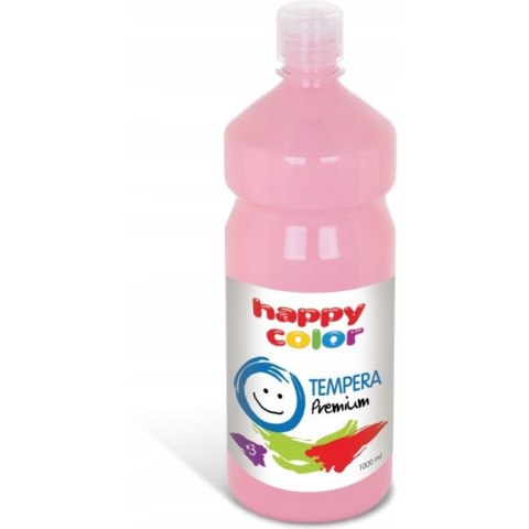 Farba TEMPERA Premium 1000ml różowa HAPPY COLOR 3310 1000-20 Farba TEMPERA Premium 1000ml różowa HAPPY COLOR 3310 1000-20