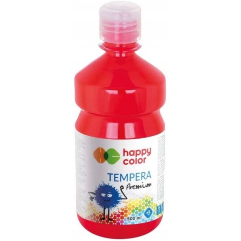 Farba TEMPERA Premium 500ml czerwona HAPPY COLOR HA 3310 0500-2 Farba TEMPERA Premium 500ml czerwona HAPPY COLOR HA 3310 0500-2
