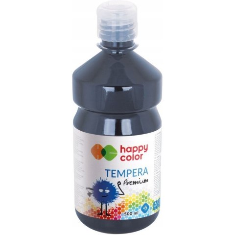 Farba TEMPERA Premium 500ml grafitowa HA 3310 500-88 HAPPY COLOR Farba TEMPERA Premium 500ml grafitowa HA 3310 500-88 HAPPY COLOR