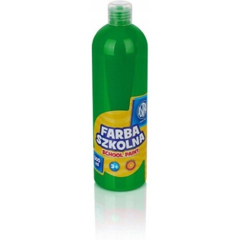Farba szkolna 500 ml - zielona jasna 83410902 ASTRA Farba szkolna 500 ml - zielona jasna 83410902 ASTRA