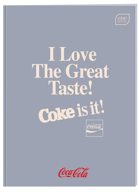 Zeszyt A4 60k kratka 70g M Hybrid COCA COLA INTERDRUK Zeszyt A4 60k kratka 70g M Hybrid COCA COLA INTERDRUK