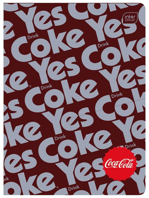 Zeszyt A5 60k kratka 70g M Hybrid COCA COLA INTERDRUK Zeszyt A5 60k kratka 70g M Hybrid COCA COLA INTERDRUK