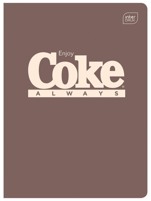Zeszyt A5 60k linia 70g M Hybrid COCA COLA INTERDRUK Zeszyt A5 60k linia 70g M Hybrid COCA COLA INTERDRUK