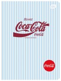 Zeszyt A5 80k kratka M Soft Touch COCA COLA INTERDRUK