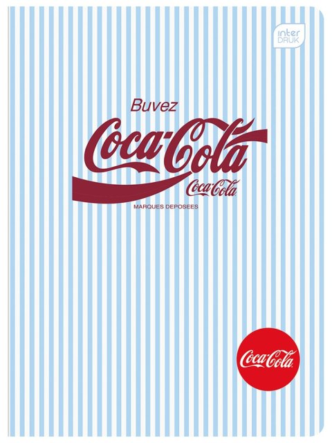Zeszyt A5 80k kratka M Soft Touch COCA COLA INTERDRUK Zeszyt A5 80k kratka M Soft Touch COCA COLA INTERDRUK