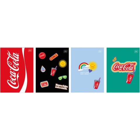 Zeszyt do słowek A6 32k Mat+UV COCA COLA INTERDRUK Zeszyt do słowek A6 32k Mat+UV COCA COLA INTERDRUK