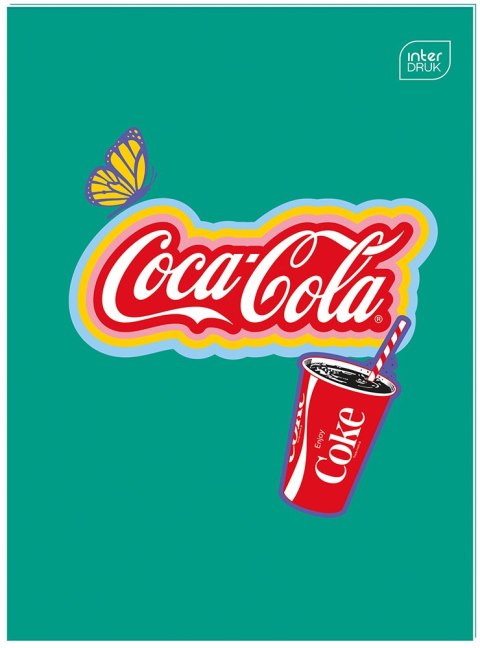 Zeszyt do słowek A6 32k Mat+UV COCA COLA INTERDRUK Zeszyt do słowek A6 32k Mat+UV COCA COLA INTERDRUK