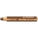 Kredka STABILO WOODY 880/630 brązowa