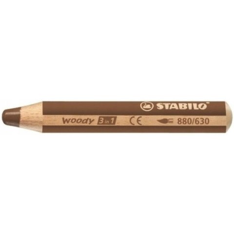 Kredka STABILO WOODY 880/630 brązowa Kredka STABILO WOODY 880/630 brązowa