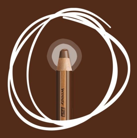 Kredka STABILO WOODY 880/630 brązowa Kredka STABILO WOODY 880/630 brązowa