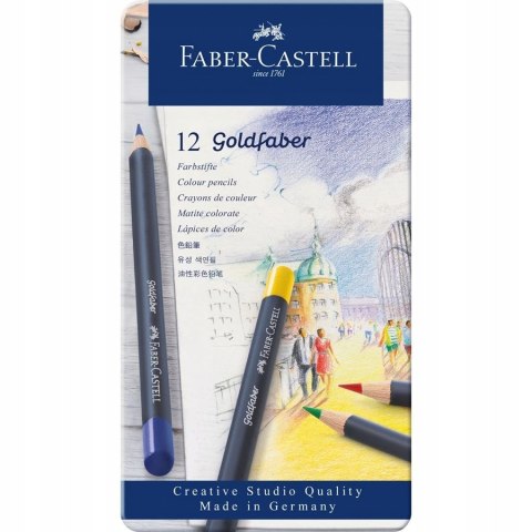 Kredki GOLDFABER 12kol. op.metal. 114712 FC Kredki GOLDFABER 12kol. op.metal. 114712 FC