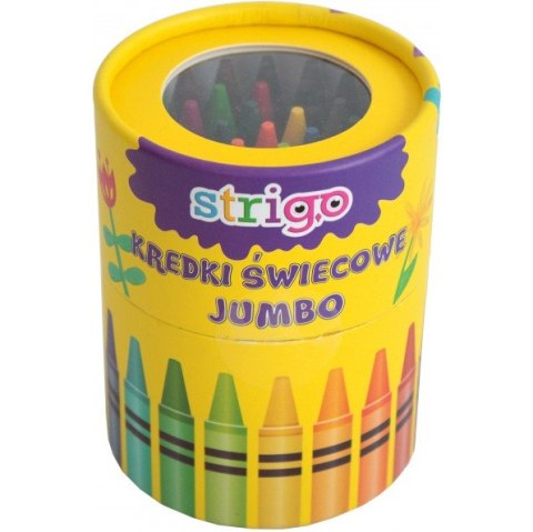 Kredki świecowe JUMBO 36szt STRIGO SSC026 Kredki świecowe JUMBO 36szt STRIGO SSC026