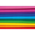 Bibuła marszczona 25 x200cm - TĘCZA - MIX 10 kolorów, 10 rolek, Happy Color