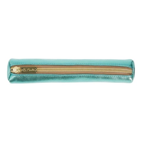 Piórnik kosmetyczka okrągła Metalic turkus 50039098 HERLITZ Piórnik kosmetyczka okrągła Metalic turkus 50039098 HERLITZ