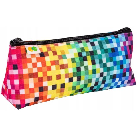 Piórnik saszetka PIXI rainbow trójkątny z jednym zamkiem HA 2212 4585-PI4 HAPPY COLOR Piórnik saszetka PIXI rainbow trójkątny z jednym zamkiem HA 2212 4585-PI4 HAPPY COLOR