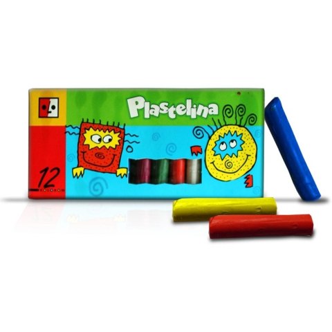 Plastelina 12kolorów JEDNOŚĆ Plastelina 12kolorów JEDNOŚĆ