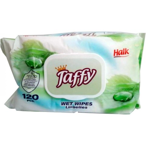 Chusteczki higieniczne nawilżane (120 chusteczek) TAFFY Chusteczki higieniczne nawilżane (120 chusteczek) TAFFY