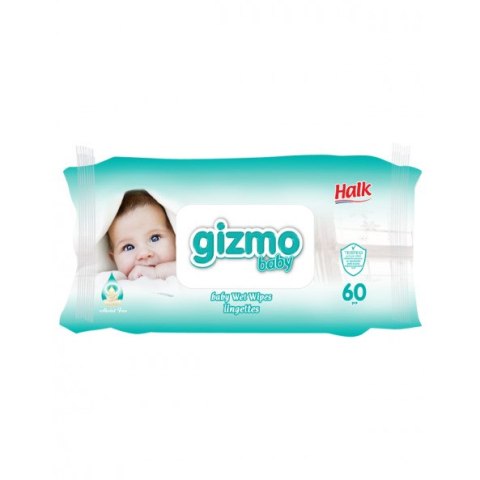Chusteczki higieniczne nawilżane (60 chusteczek) GIZMO Chusteczki higieniczne nawilżane (60 chusteczek) GIZMO