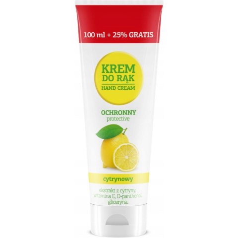 Krem do rąk 100ml +25% cytryna 210310 Krem do rąk 100ml +25% cytryna 210310