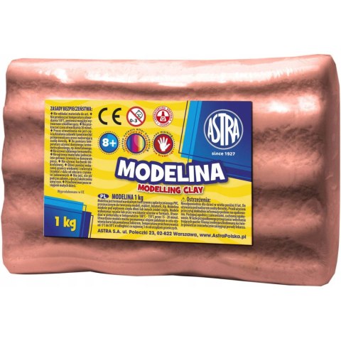 Modelina termoutwardzalna 1kg mleczna czekolada brązowa 304118006 ASTRA Modelina termoutwardzalna 1kg mleczna czekolada brązowa 304118006 ASTRA