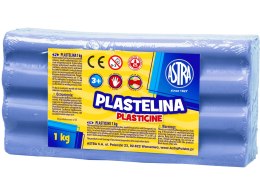 Plastelina szkolna dla dzieci 1kg błękitna 303111014 ASTRA