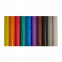 Plastelina z brokatem 10 kolorów Sweet Colours KOMA-PLAST