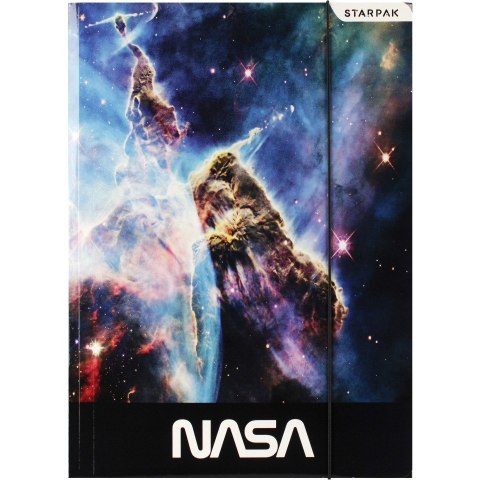 Teczka z gumką A4 NASA 491059 STARPAK Teczka z gumką A4 NASA 491059 STARPAK