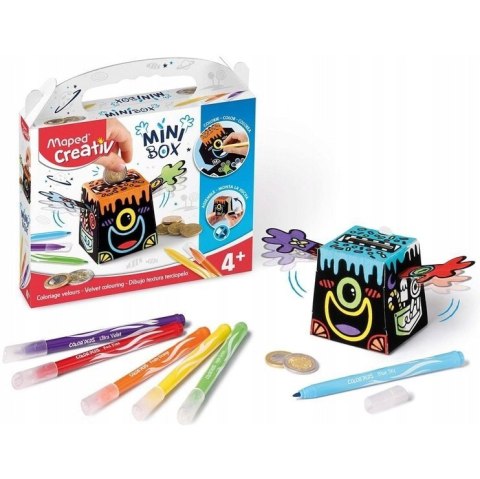 Zestaw MAPED CREATIV Mini Box kolorowa skarbonka 907013 Zestaw MAPED CREATIV Mini Box kolorowa skarbonka 907013