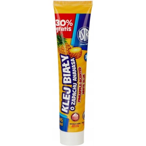 Klej biały zapachowy 45 ml - ananas 401118002 ASTRA Klej biały zapachowy 45 ml - ananas 401118002 ASTRA