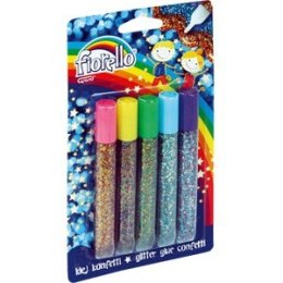Klej brokatowy konfetti FIORELLO GR-KK13 B5 5kol 170-2231