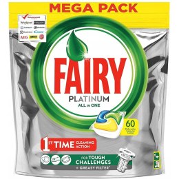 Kapsułki do zmywarki FAIRY PLATINUM LEMON (62szt)