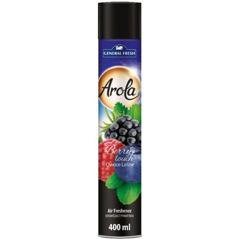 Odświeżacz powietrza AROLA Spray 400ml Owoce Leśne GENERAL FRESH Odświeżacz powietrza AROLA Spray 400ml Owoce Leśne GENERAL FRESH