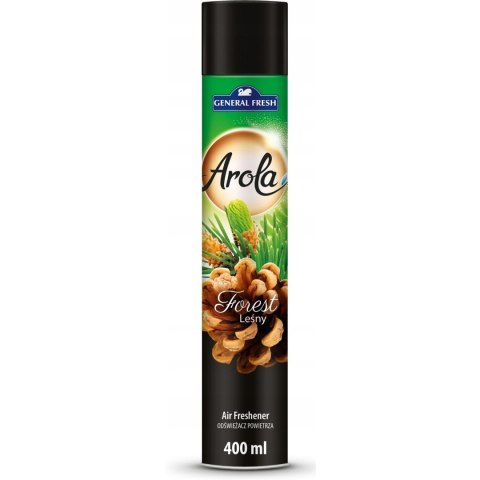 Odświeżacz powietrza AROLA Spray 400ml las GENERAL FRESH Odświeżacz powietrza AROLA Spray 400ml las GENERAL FRESH