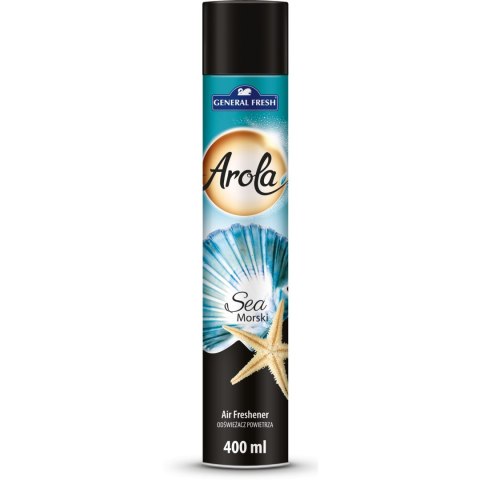 Odświeżacz powietrza AROLA Spray 400ml morze GENERAL FRESH Odświeżacz powietrza AROLA Spray 400ml morze GENERAL FRESH