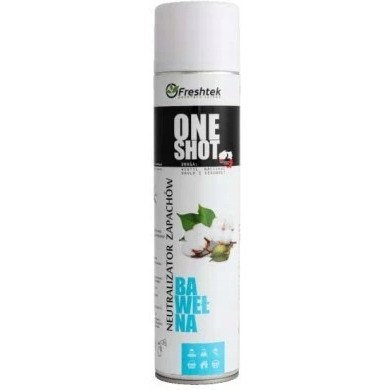 Odświeżacz powietrza/Nautralizator zapachów ONE SHOT 600ml BAWEŁNA Odświeżacz powietrza/Nautralizator zapachów ONE SHOT 600ml BAWEŁNA