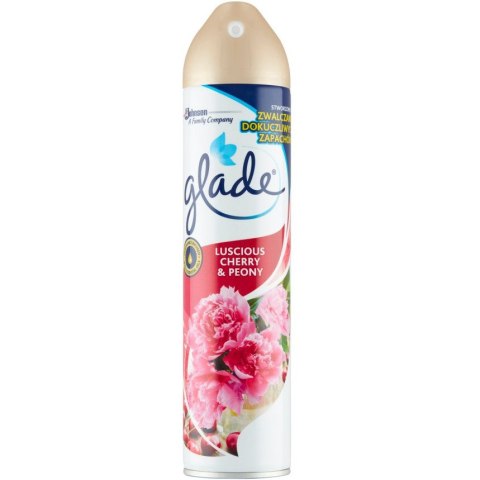 Odświeżacz w sprayu BRISE/GLADE 300 ml Wiśnia z Piwonią Odświeżacz w sprayu BRISE/GLADE 300 ml Wiśnia z Piwonią