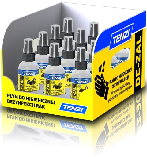 Płyn TENZI DE-ZAL do higienicznej dezynfekcji rąk 0,1l. (SP-22/0001) Płyn TENZI DE-ZAL do higienicznej dezynfekcji rąk 0,1l. (SP-22/0001)