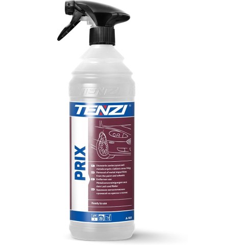 Płyn TENZI PRIX do usuwania zanieczyszczeń metalicznych z felg aluminiowych 1l. (A-101/001s) Płyn TENZI PRIX do usuwania zanieczyszczeń metalicznych z felg aluminiowych 1l. (A-101/001s)