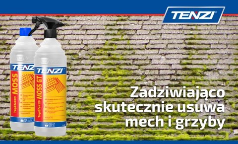 Płyn TENZI TOPEFEKT MOSS do usuwania mchów glonów grzybów z dachów i elewacji 5l. koncentrat (T-24/005) Płyn TENZI TOPEFEKT MOSS do usuwania mchów glonów grzybów z dachów i elewacji 5l. koncentrat (T-24/005)