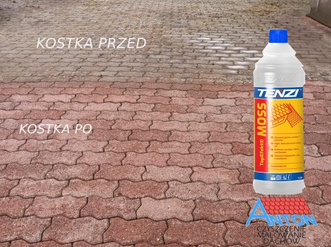 Płyn TENZI TOPEFEKT MOSS do usuwania mchów glonów grzybów z dachów i elewacji 5l. koncentrat (T-24/005) Płyn TENZI TOPEFEKT MOSS do usuwania mchów glonów grzybów z dachów i elewacji 5l. koncentrat (T-24/005)