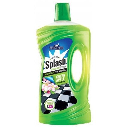 Płyn do mycia SPLASH uniwersalny 1L zielone jabłko GENERAL FRESH Płyn do mycia SPLASH uniwersalny 1L zielone jabłko GENERAL FRESH