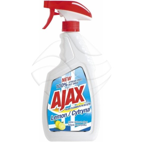 Płyn do mycia szyb AJAX 500 ml LEMON z rozpylaczem Płyn do mycia szyb AJAX 500 ml LEMON z rozpylaczem