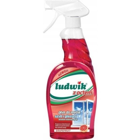 Płyn do szyb i glazury LUDWIK 750ml grapefruit z octem