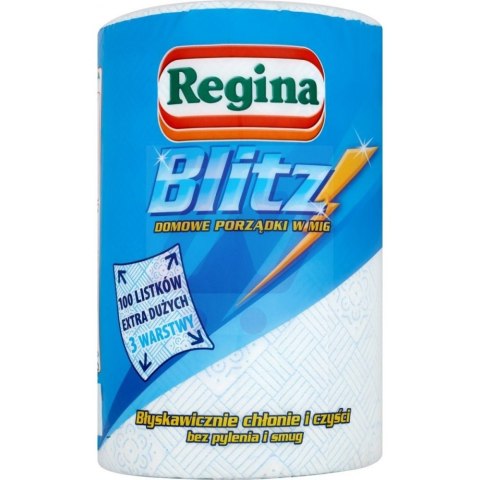 Ręcznik papierowy REGINA BLITZ 100 listków 3 warstwy Ręcznik papierowy REGINA BLITZ 100 listków 3 warstwy