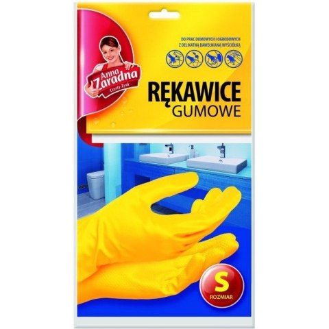 Rękawice gumowe S ANNA ZARADNA R-0745 Rękawice gumowe S ANNA ZARADNA R-0745
