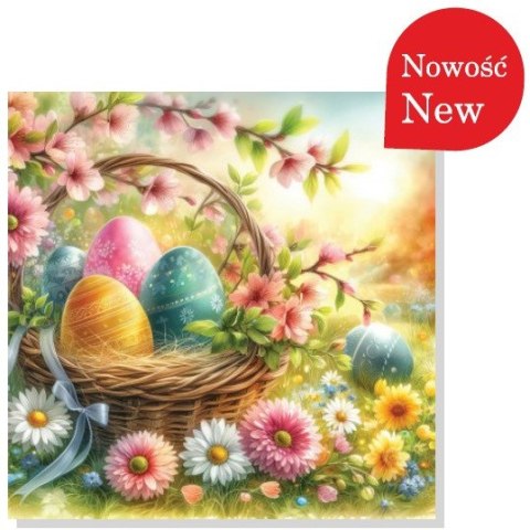 Serwetki Wielkanocne AHA 33x33cm WN-104 Serwetki Wielkanocne AHA 33x33cm WN-104