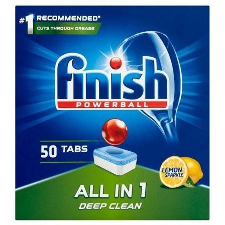 Tabletki do zmywarki FINISH (50szt) All in 1 Lemon Tabletki do zmywarki FINISH (50szt) All in 1 Lemon