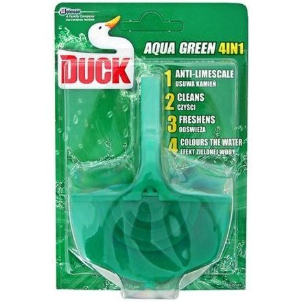 WC kosz 40g 4w1 aqua green DUCK 221113 WC kosz 40g 4w1 aqua green DUCK 221113